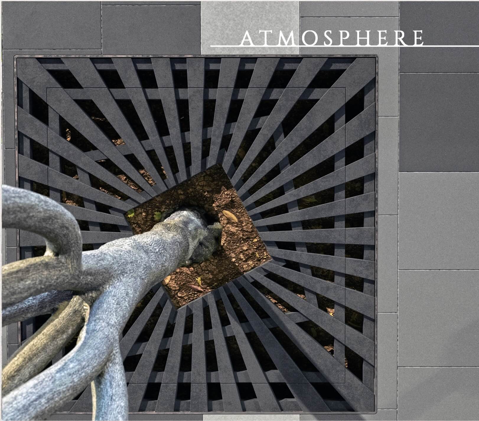 Приствольная решетка для дерева ZKING ATMOSPHERE 1.2х1.2м Черная в Усть-Катаве фото