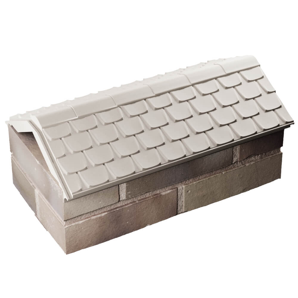 Парапет Zking Эльбрус Бежевый с посадкой на 1 кирпич (255мм) в Усть-Катаве фото