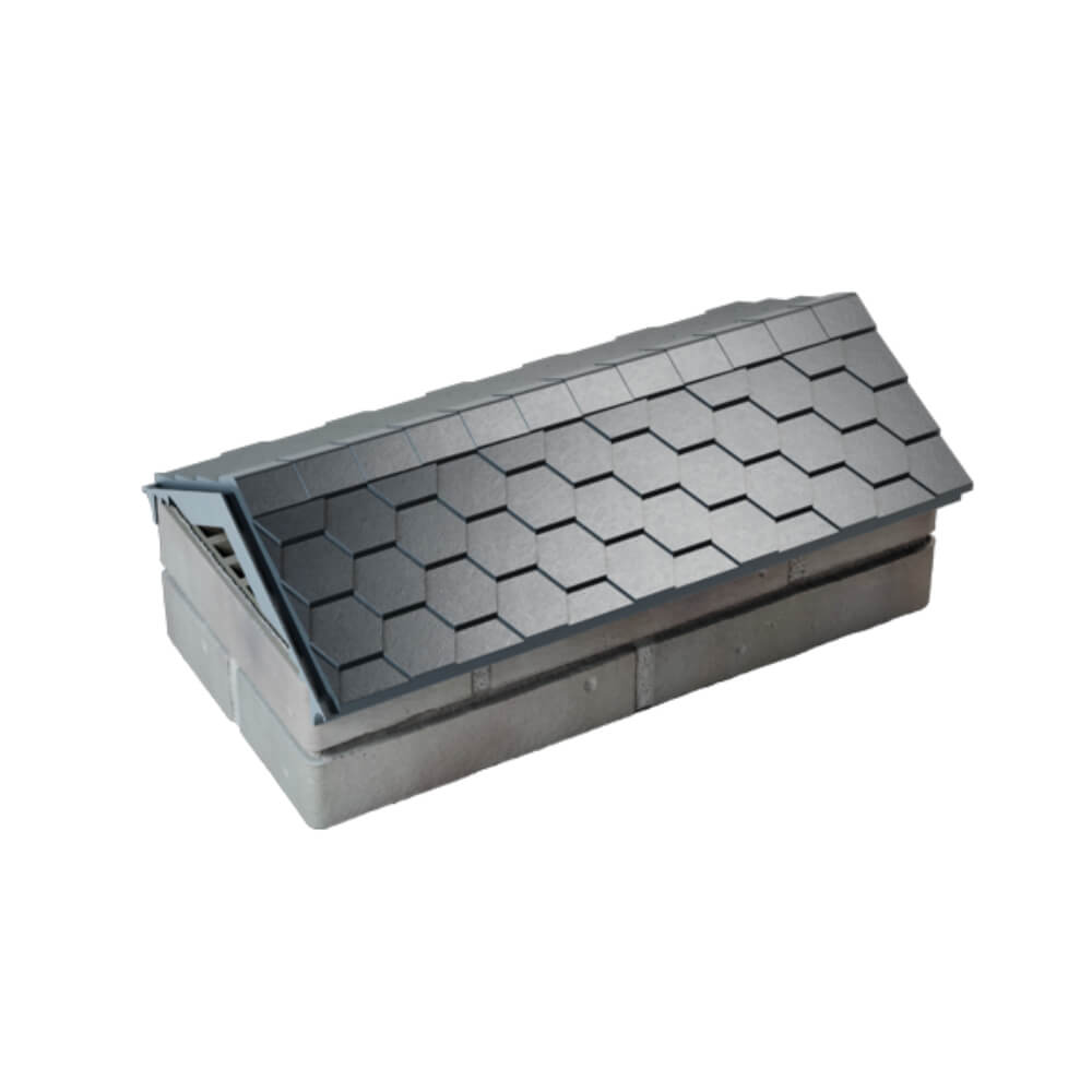 Парапет Zking Эверест Серый с посадкой на 1 кирпич (200/225/255мм) в Усть-Катаве фото