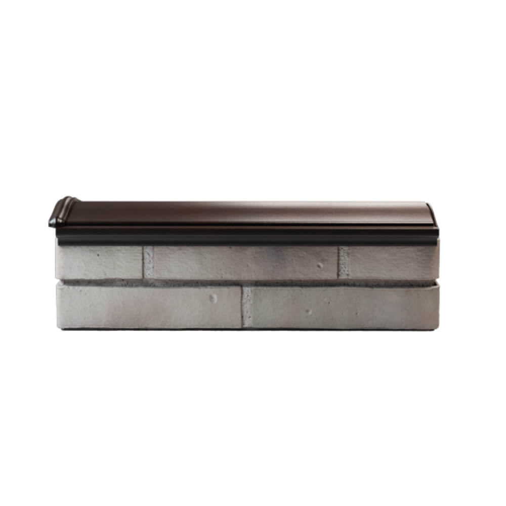 Парапет Zking Монблан Коричневый посадка на 0.5 кирпича (130мм) в Усть-Катаве фото