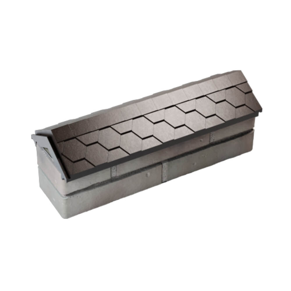 Парапет Zking Эверест Коричневый с посадкой на 0.5 кирпича (130мм) в Усть-Катаве фото