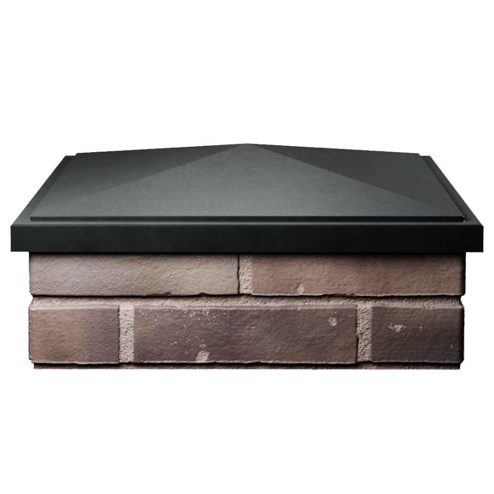 Колпак Zking БонаМоно Черный на столб 2х2 кирпича (515х515, 530х530мм) Усть-Катав фото