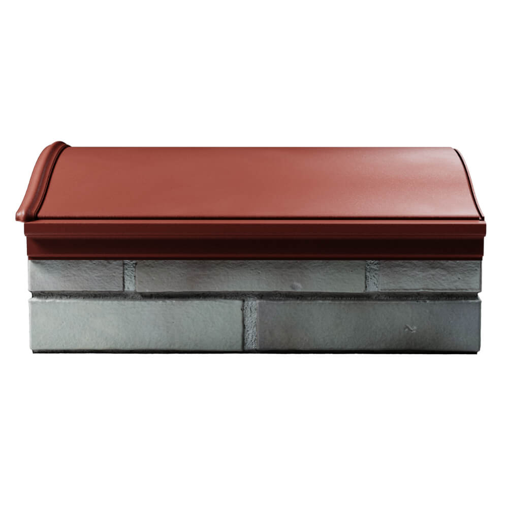 Парапет Zking Монблан Красный посадка на 1.5 кирпича (355/385мм) в Усть-Катаве фото