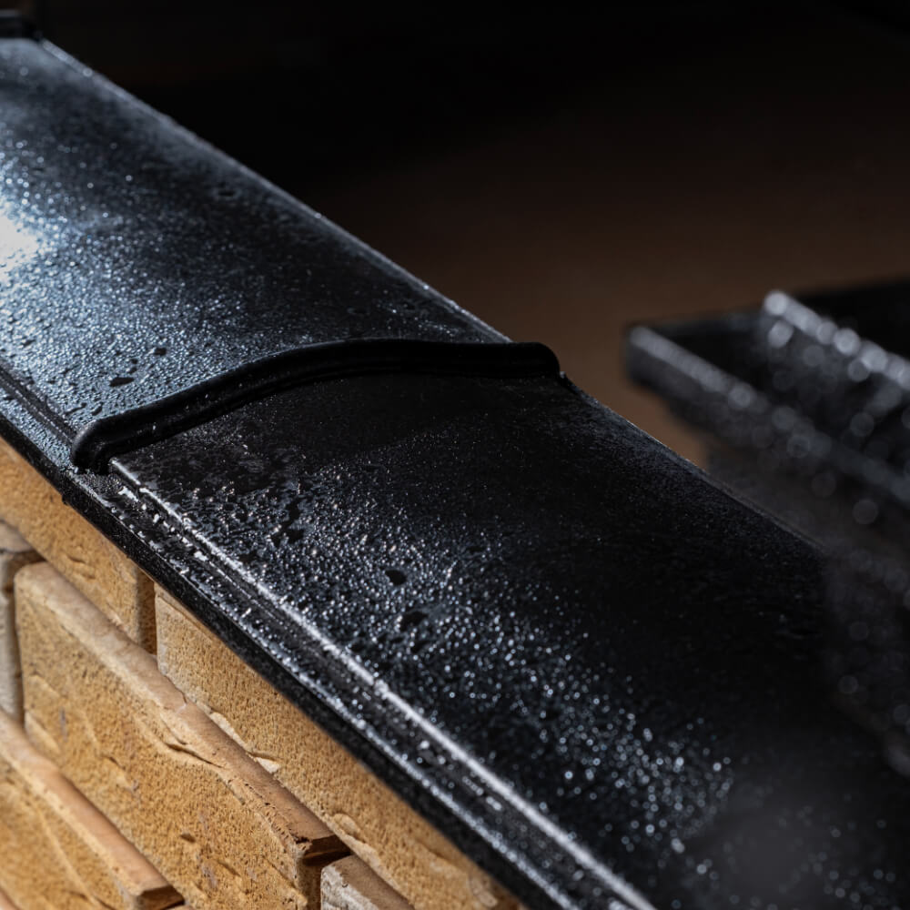 Парапет Zking Монблан Черный посадка на 0.5 кирпича (130мм) в Усть-Катаве фото