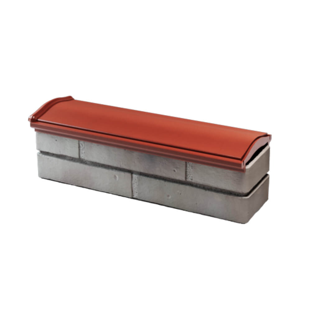 Парапет Zking Монблан Красный посадка на 0.5 кирпича (130мм) в Усть-Катаве фото