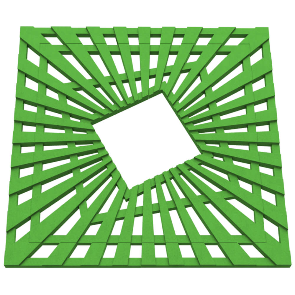 Приствольная решетка для дерева ZKING ATMOSPHERE 1.2х1.2м Зеленая в Усть-Катаве фото