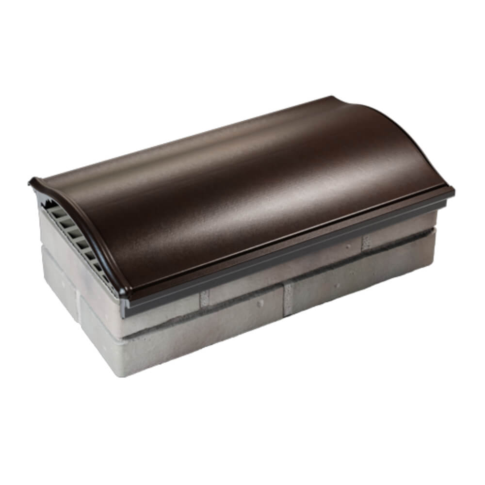 Парапет Zking Монблан Коричневый посадка на 1 кирпич (200/225/255мм) в Усть-Катаве фото