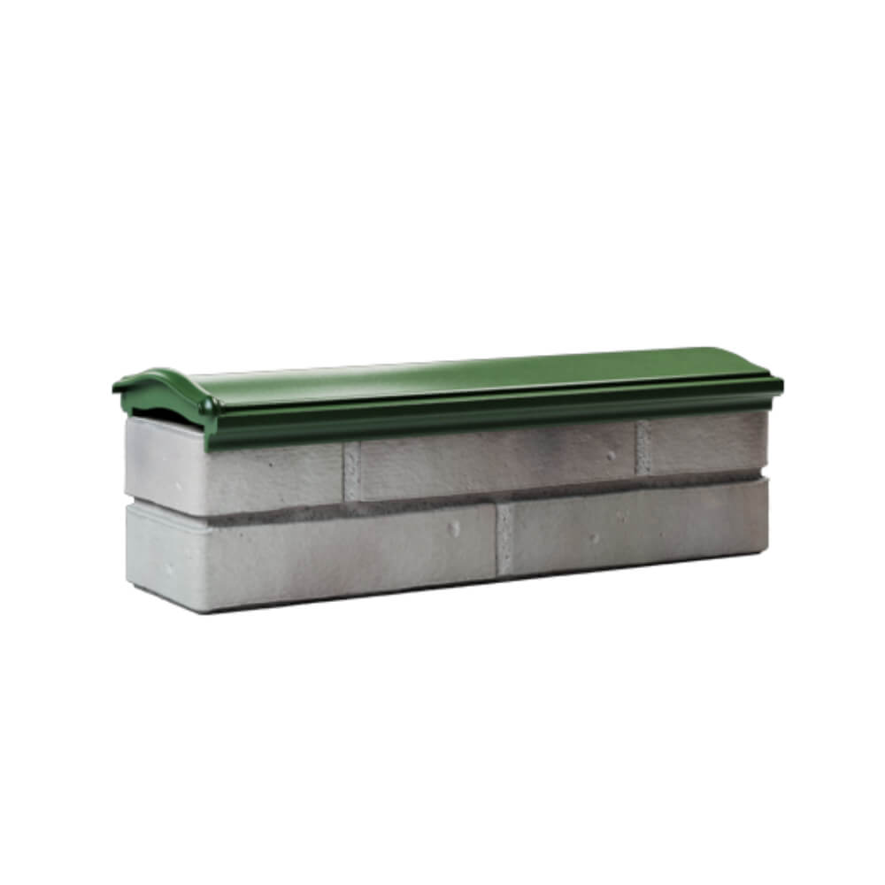 Парапет Zking Монблан Зеленый посадка на 0.5 кирпича (130мм) Усть-Катав фото