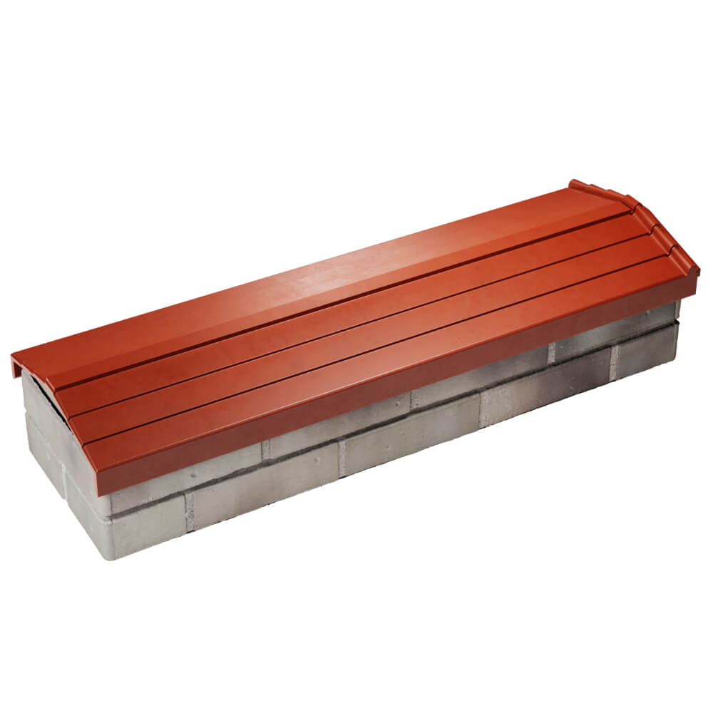 Парапет Zking Бона ХайТек Красный посадка на 0.5 кирпича (130мм) в Усть-Катаве фото