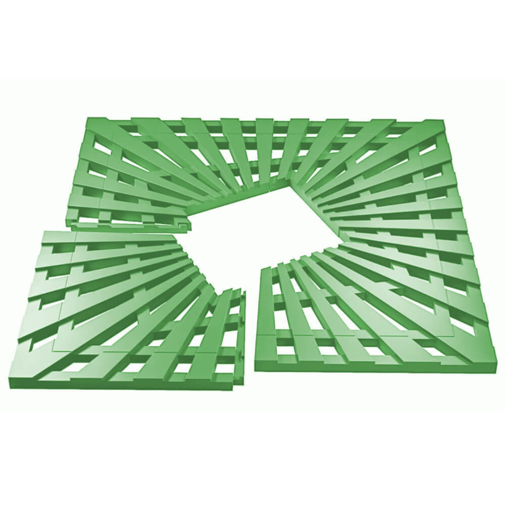 Приствольная решетка для дерева ZKING ATMOSPHERE 1.2х1.2м Зеленая в Усть-Катаве фото