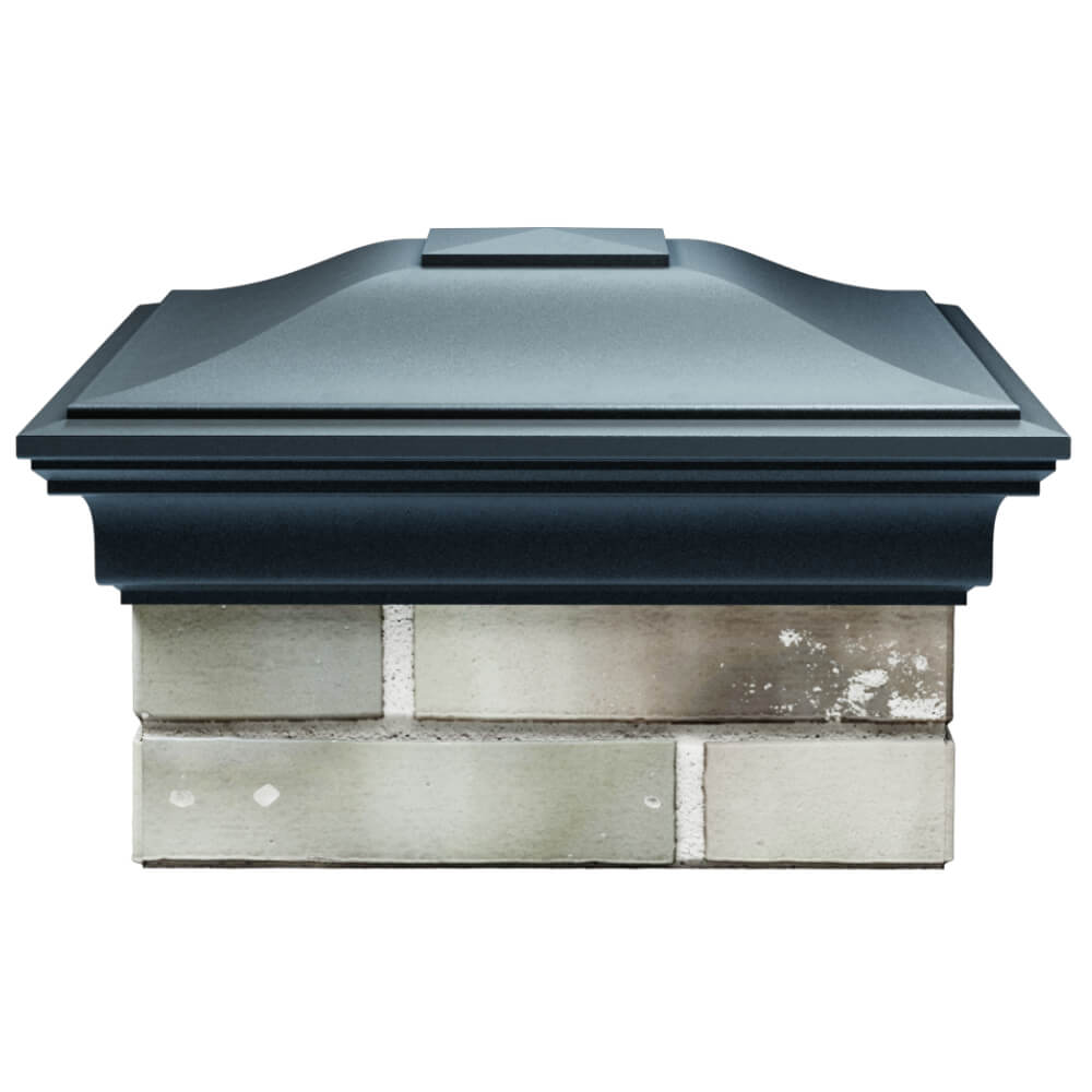 Колпак Zking Монблан Серый на столб 1.5х1.5 кирпича (385х385мм) Усть-Катав фото