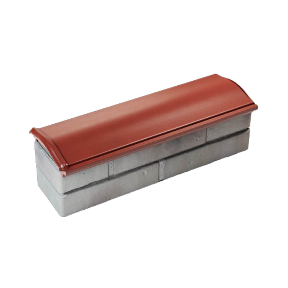 Парапет Zking Монблан Красный посадка на 0.5 кирпича (130мм) в Усть-Катаве фото