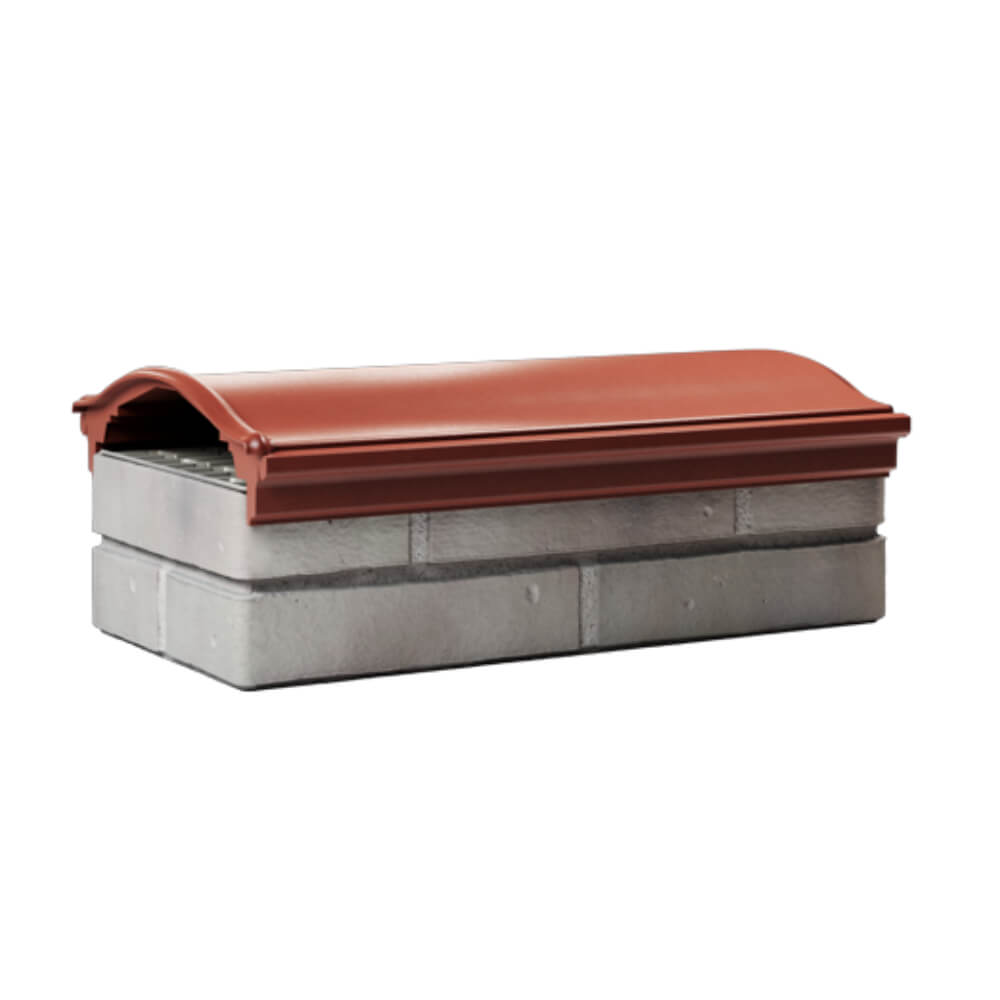 Парапет Zking Монблан Красный посадка на 1 кирпич (200/225/255мм) Усть-Катав фото