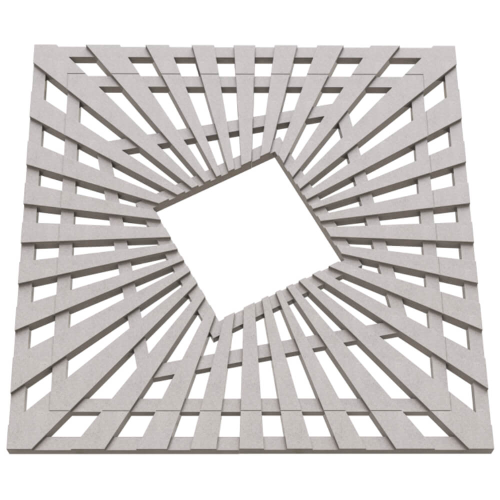 Приствольная решетка для дерева ZKING ATMOSPHERE 1.2х1.2м Бежевая в Усть-Катаве фото