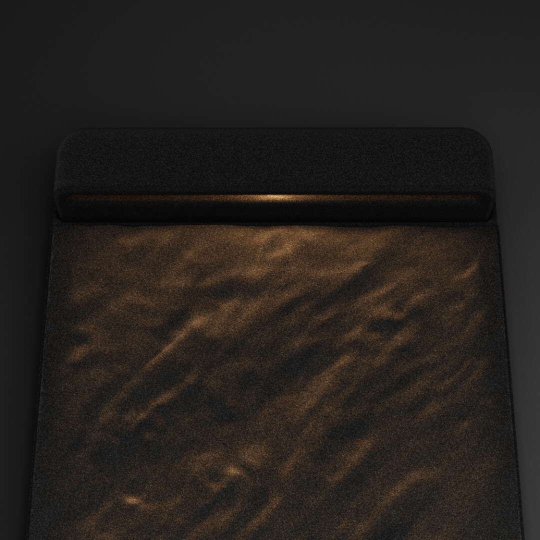 LED Светильник для шаговой плиты STONE Черный Сланец 330х75х98мм в Усть-Катаве фото