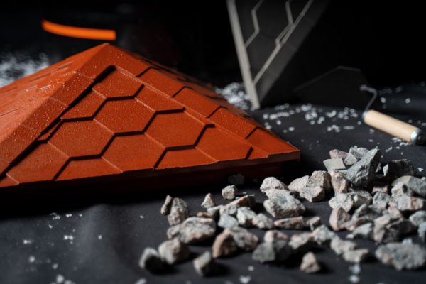 Колпак Zking Эверест Красный на столб 1.5х1.5 кирпича (390х390мм) в Усть-Катаве фото