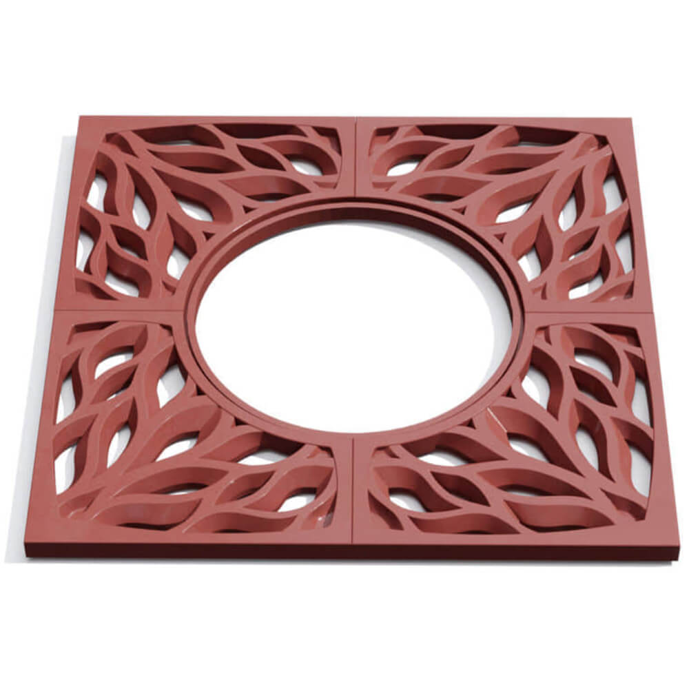 Приствольная решетка для дерева ZKING CRUST 1.2х1.2м Красная Усть-Катав фото