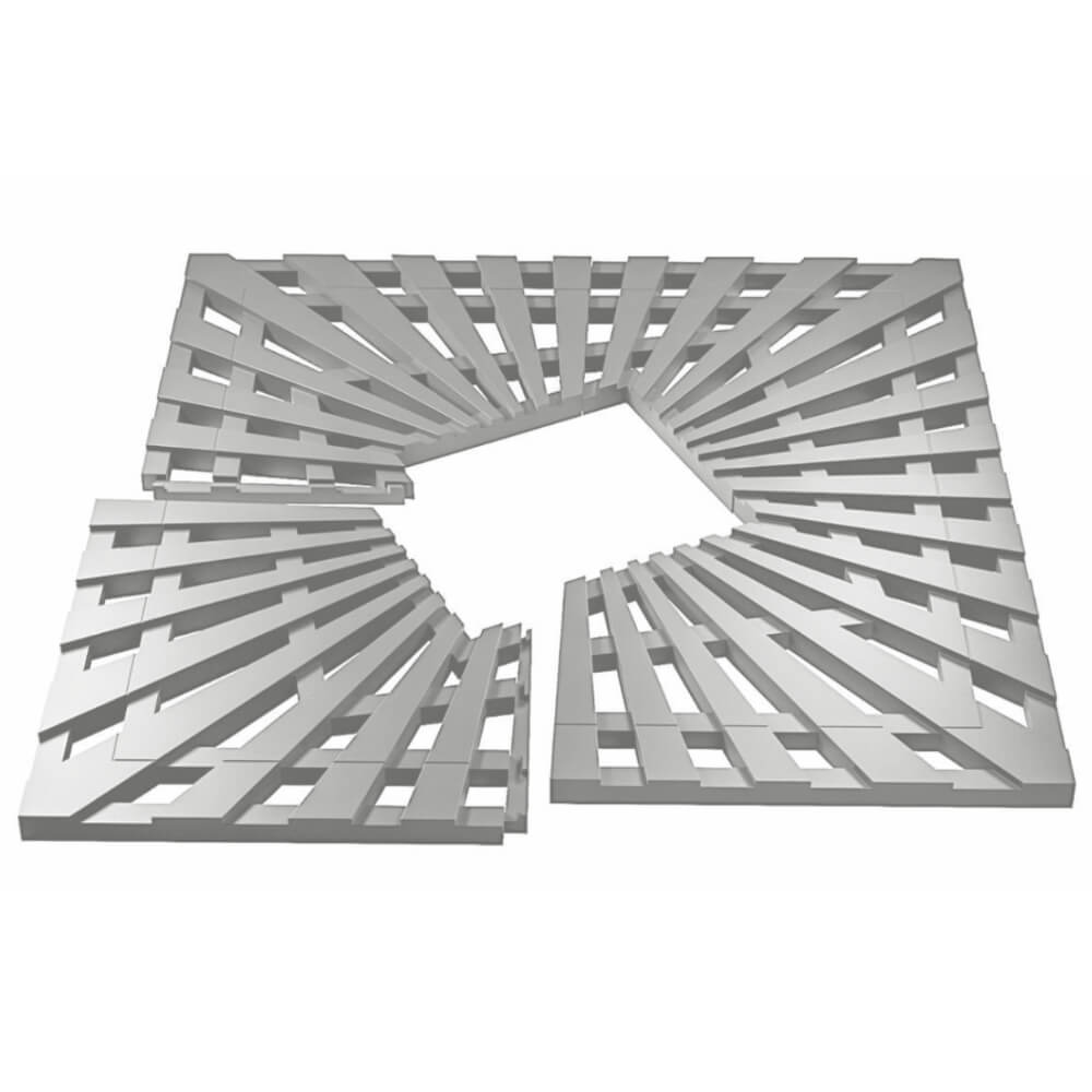 Приствольная решетка для дерева ZKING ATMOSPHERE 1.2х1.2м Бежевая в Усть-Катаве фото