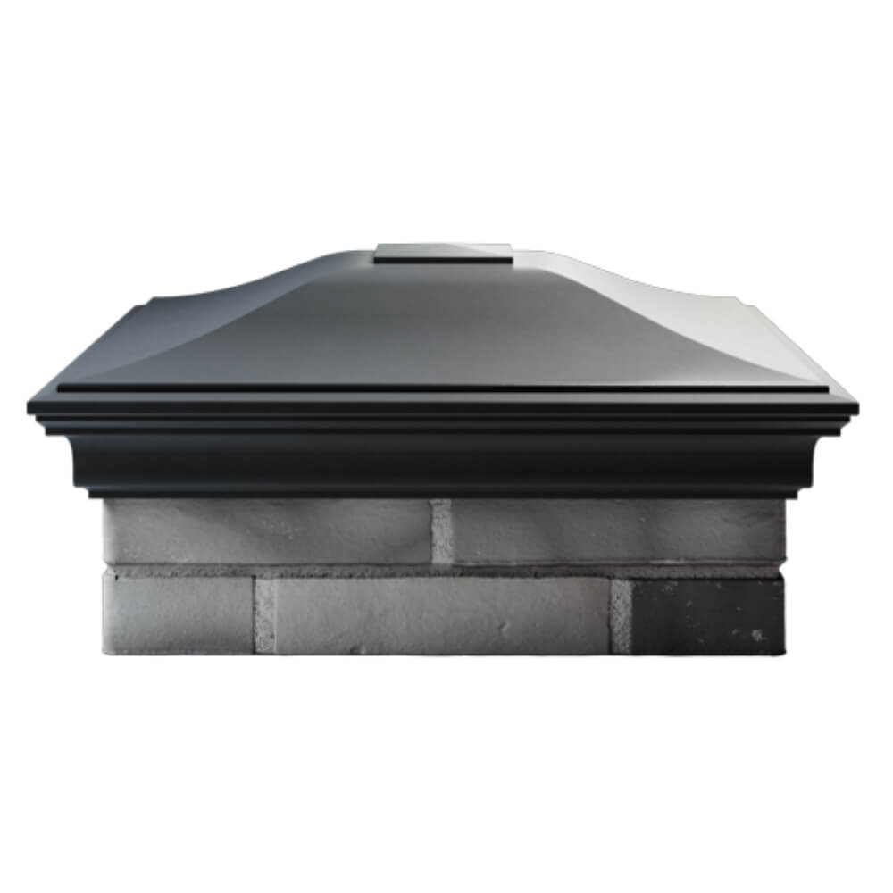 Колпак Zking Монблан Серый на столб 2х2 кирпича (515х515мм) в Усть-Катаве фото