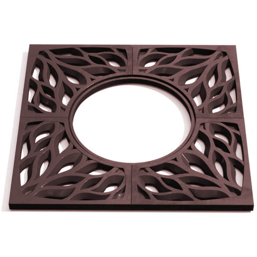 Приствольная решетка для дерева ZKING CRUST 1.2х1.2м Коричневая Усть-Катав фото