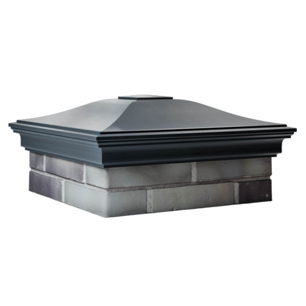 Колпак Zking Монблан Серый на столб 2х2 кирпича (515х515мм) в Усть-Катаве фото