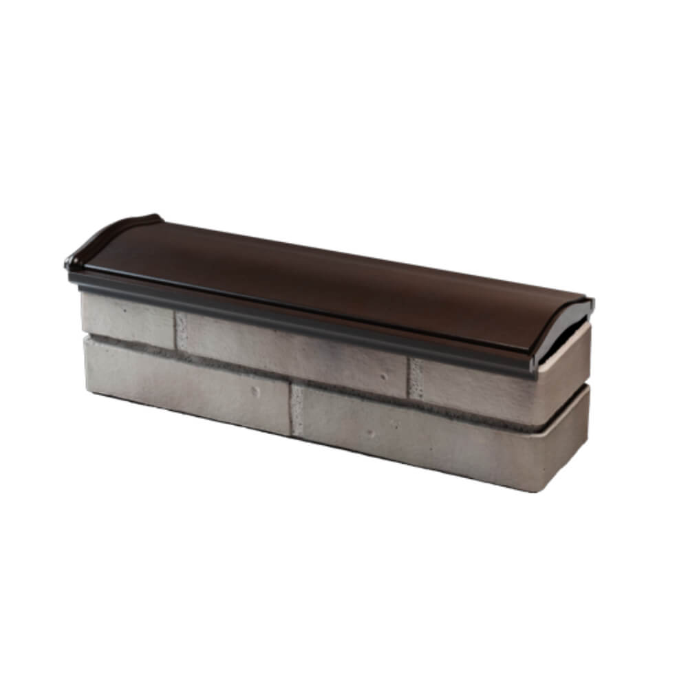 Парапет Zking Монблан Коричневый посадка на 0.5 кирпича (130мм) в Усть-Катаве фото