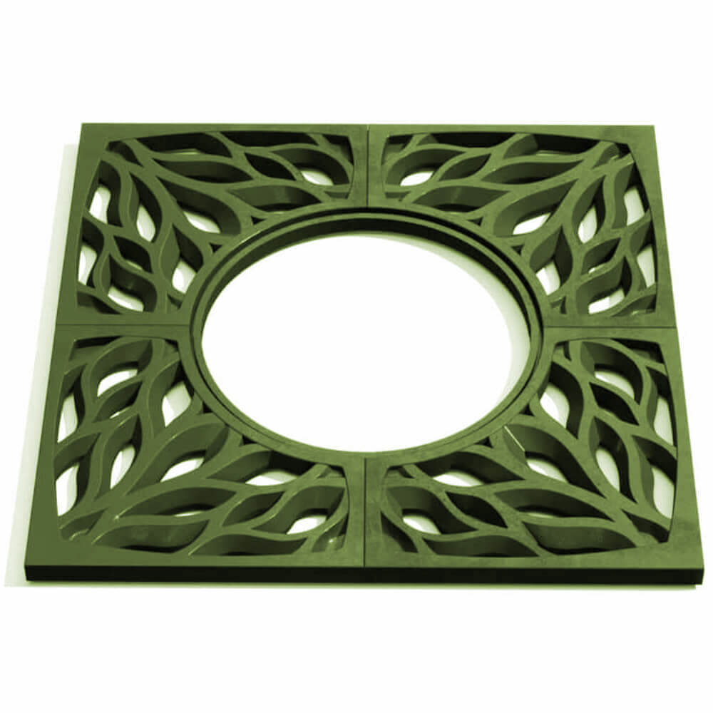 Приствольная решетка для дерева ZKING CRUST 1.2х1.2м Зеленая Усть-Катав фото