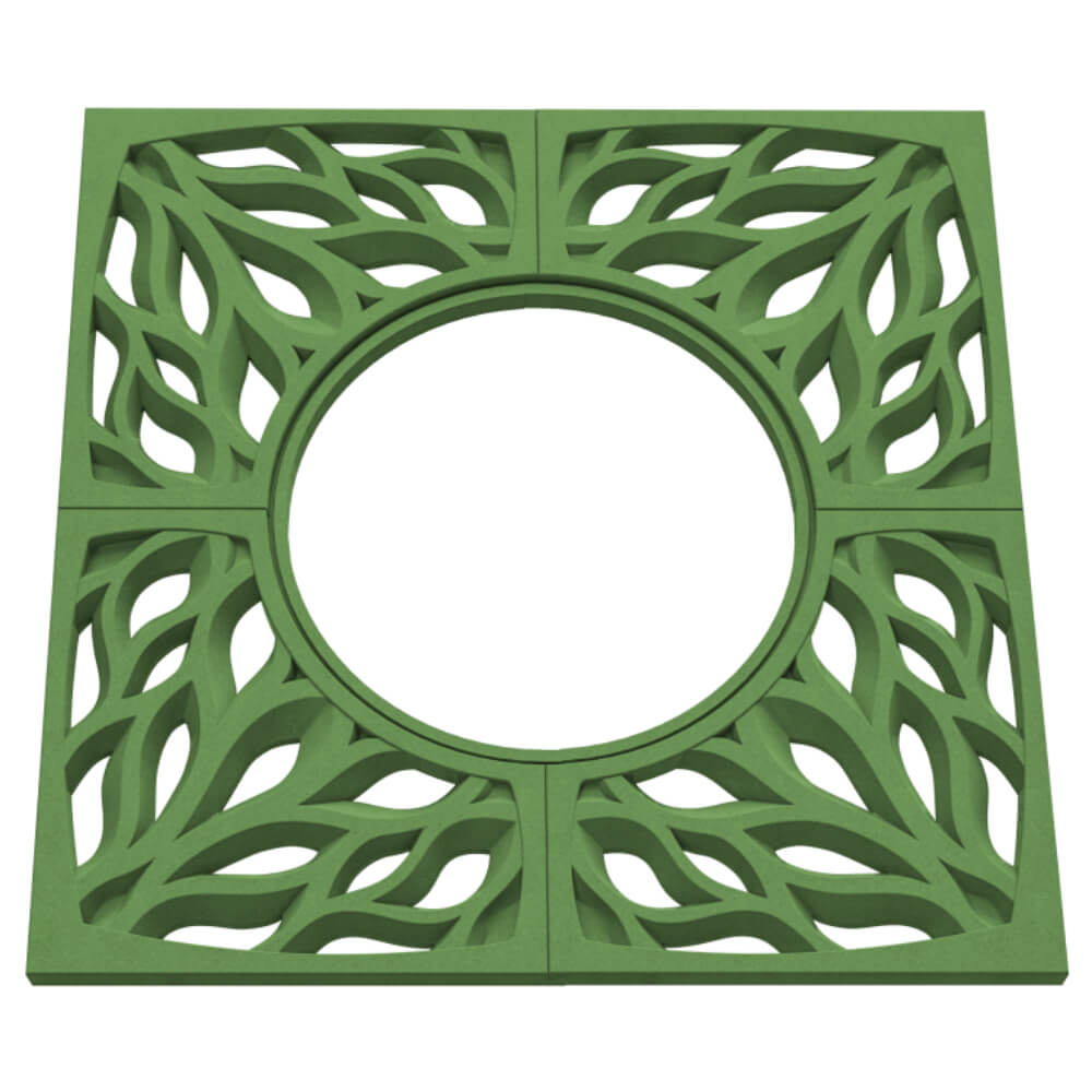 Приствольная решетка для дерева ZKING CRUST 1.2х1.2м Зеленая в Усть-Катаве фото