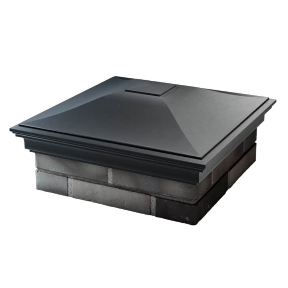 Колпак Zking Монблан Серый на столб 2х2 кирпича (515х515мм) в Усть-Катаве фото