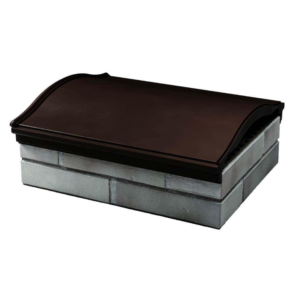 Парапет Zking Монблан Коричневый посадка на 1.5 кирпича (355/385мм) в Усть-Катаве фото