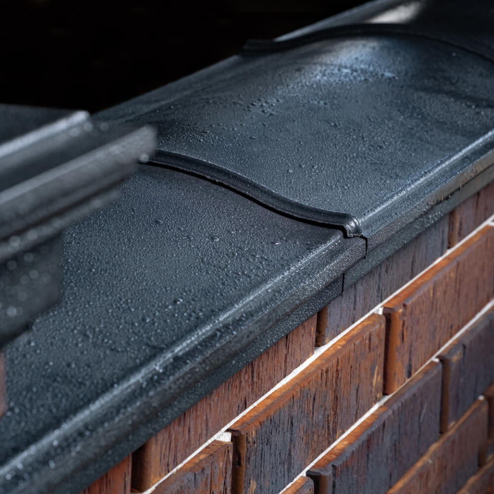 Парапет Zking Монблан Черный посадка на 0.5 кирпича (130мм) в Усть-Катаве фото