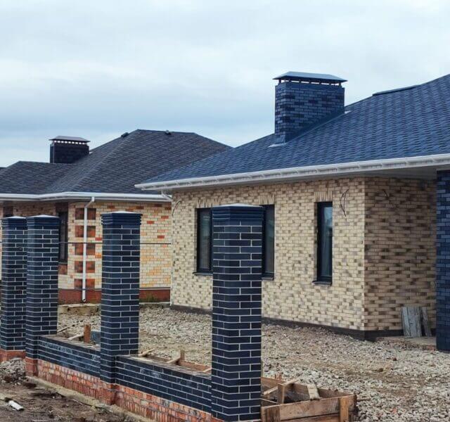 Колпак Zking Бона ХайТек Серый на столб 1.5х1.5 кирпича (385х385мм) в Усть-Катаве фото