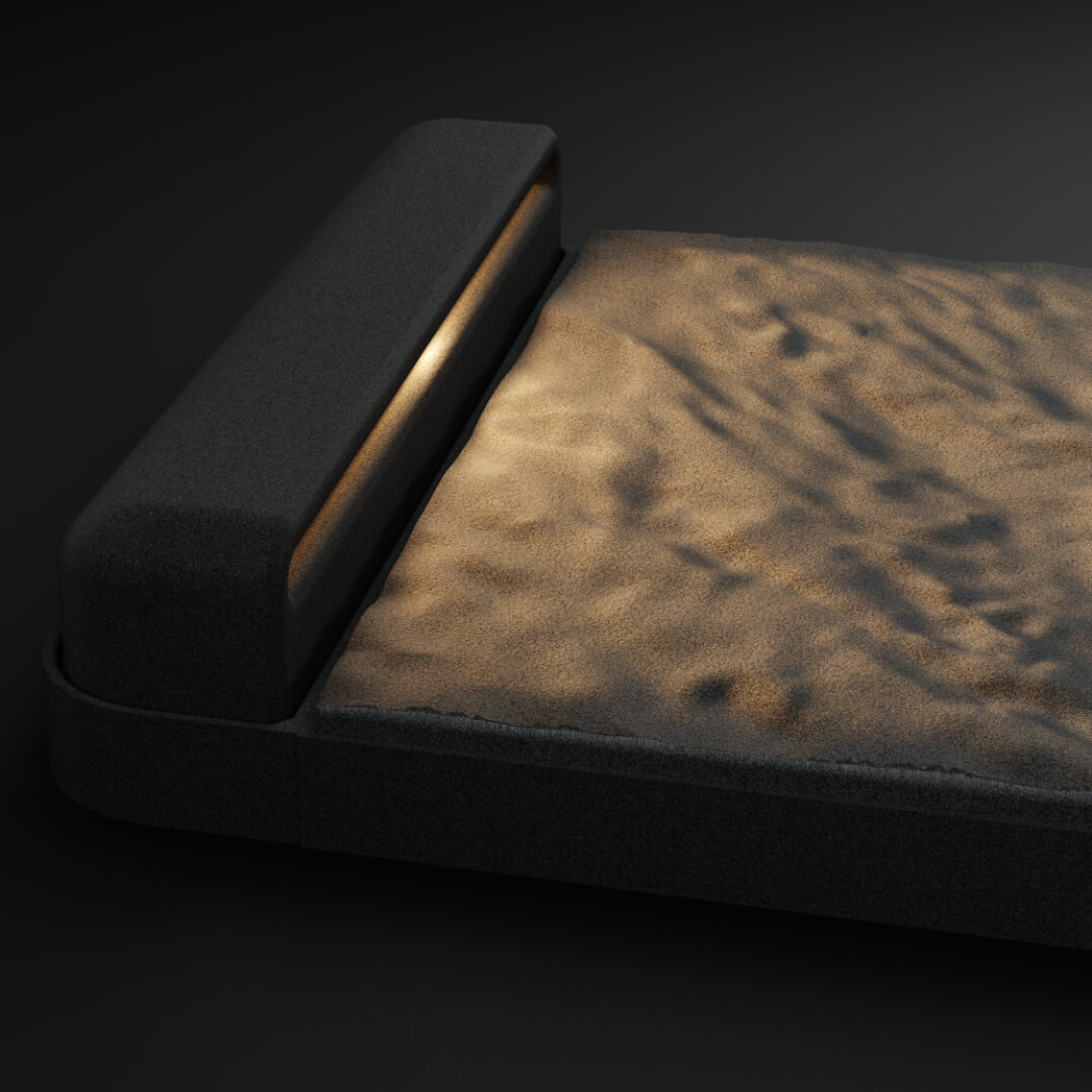 LED Светильник для шаговой плиты STONE Графитовый Серый 330х75х98мм Усть-Катав фото