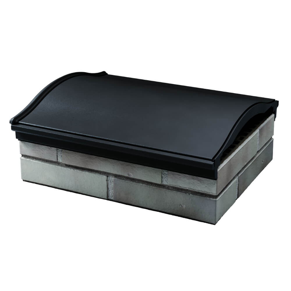 Парапет Zking Монблан Черный посадка на 1.5 кирпича (355/385мм) в Усть-Катаве фото