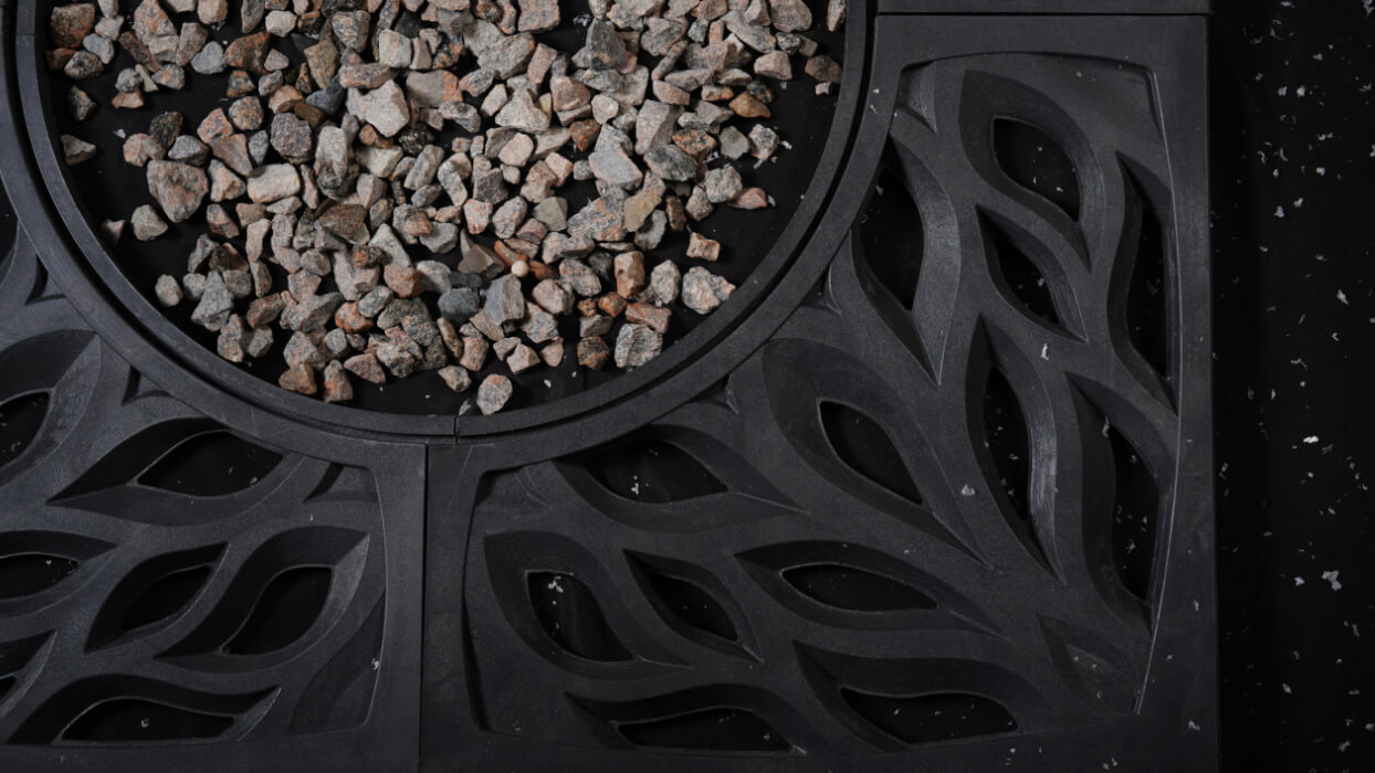 Приствольная решетка для дерева ZKING CRUST 1.2х1.2м Черная в Усть-Катаве фото